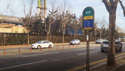 Pohang Steel Yard bus stop